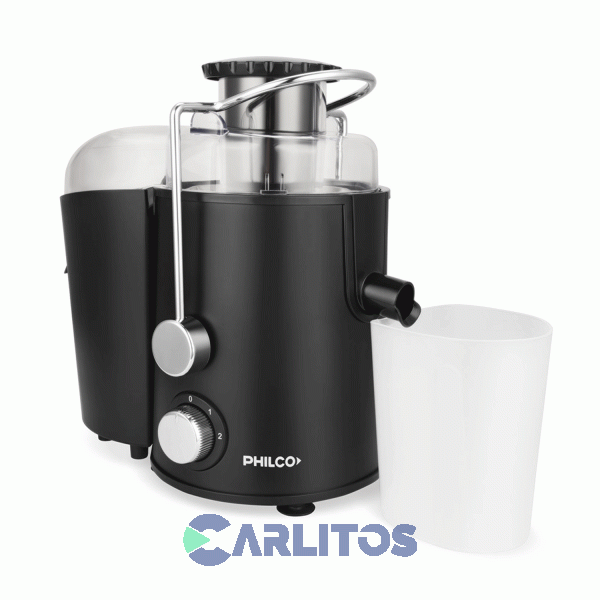 Extractor De Jugos Electrico Philco 400 Watts Negro Juph21bp