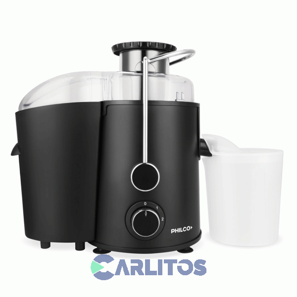 Extractor De Jugos Electrico Philco 400 Watts Negro Juph21bp