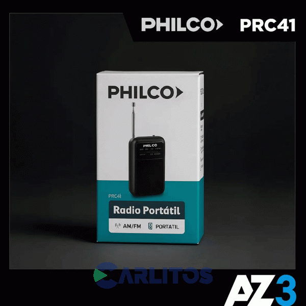 Radio Portatil Philco Am/Fm Analogica Prc41