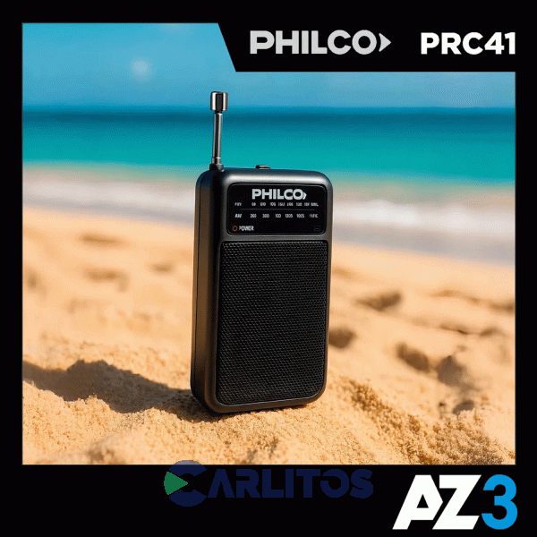 Radio Portatil Philco Am/Fm Analogica Prc41