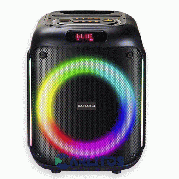 Parlante Torre Con Bluetooth Y Bateria Daihatsu 2600 Watts Pmpo D-s8010bt