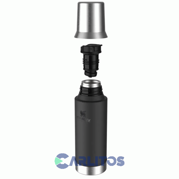 Termo De Mate Stanley Legendario System Classic 0.8 Litros Negro 2.0