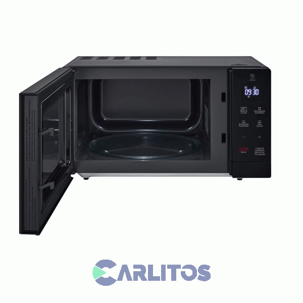 Microondas Digital Con Grill Lg 30 Litros Negro Mh7032jas