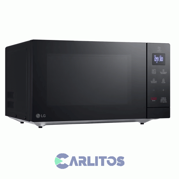 Microondas Digital Con Grill Lg 30 Litros Negro Mh7032jas