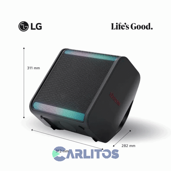 Parlante Portatil Lg Con Bluetooth Y Bateria 120 Watts Stage301