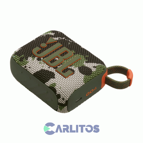 Parlante Port&aacute;til Jbl Con Bluetooth Y Bater&iacute;a 4.2 Watts Rms Go 4 squad Camuflado