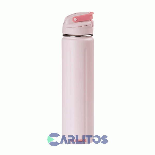 Botella De Acero Inoxidable Waterdog Acua750pk Rosa