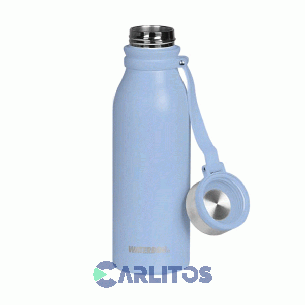 Botella De Acero Inoxidable Waterdog 600 Cc Buho600lv Lavanda