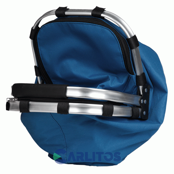 Canasta De Picnic Plegable Termica Waterdog Azul