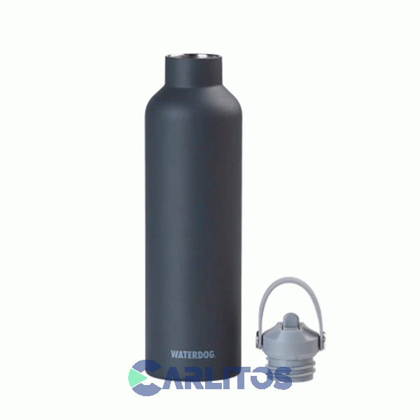 Botella De Acero Inoxidable Waterdog 1000 Cc Hydro1000dgf Gris