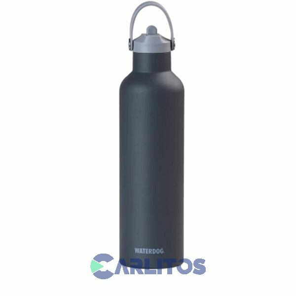 Botella De Acero Inoxidable Waterdog 1000 Cc Hydro1000dgf Gris