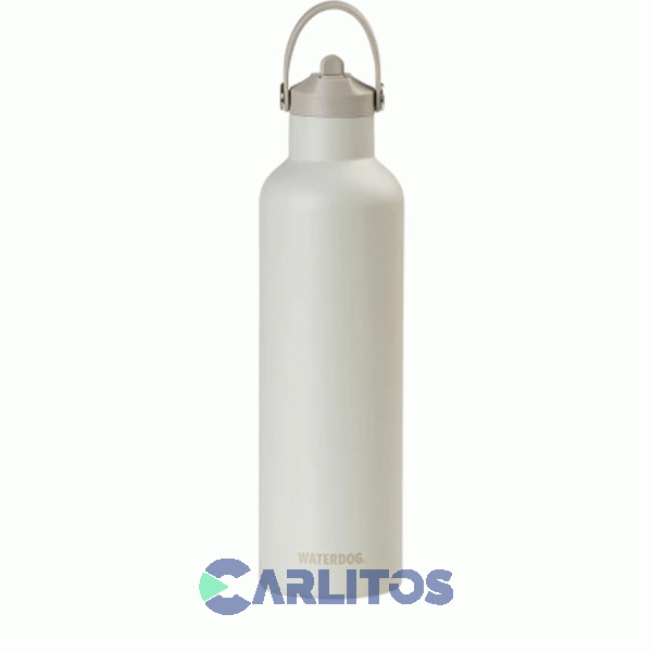 Botella De Acero Inoxidable Waterdog 750 Cc Hydro750cz Ceniza