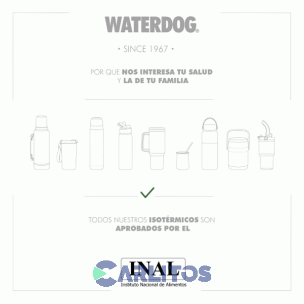 Vaso Waterdog Oliver450yw Amarillo