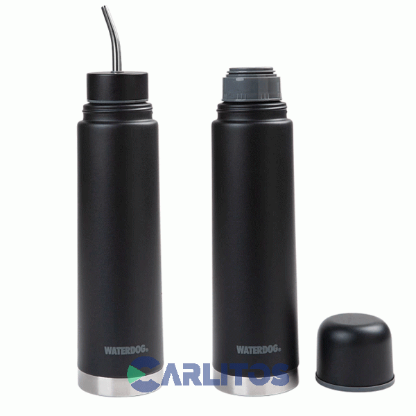 Termo Automate Waterdog 2 En 1 Acero Inoxidable 700 CC Negro Yunta700bk