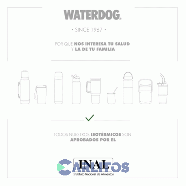 Mate Waterdog Legendario Cl&aacute;sico 240 Ml Zoilo240lv Lavanda