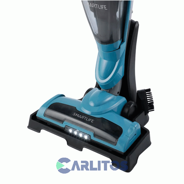 Aspiriradora Sin Bolsa Smartlife Inalambrica 2 En 1-120 Watts Sl-vsrg120b