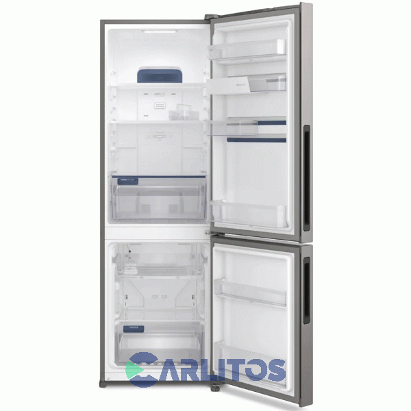 Heladera No Frost Electrolux Inverter 400 Litros Gris Plata Ib6s