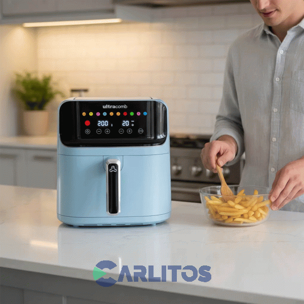 Freidora De Aire Ultracomb Fryer Celeste Fr8618