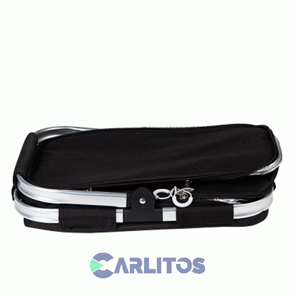 Canasta De Picnic Grande Plegable Termica Waterdog Negro