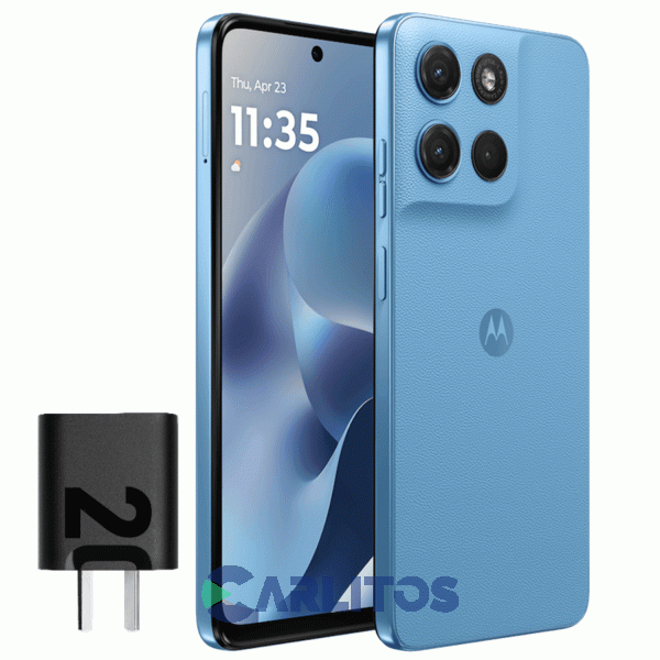 Celular Libre Motorola G17 - 256 Gb Xt2623-1 Azul