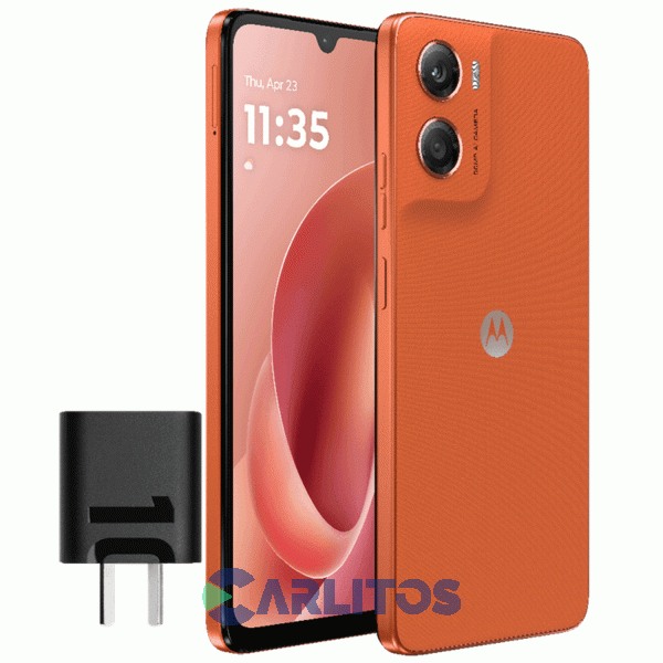 Celular Libre Motorola G06 - 64 Gb Xt2535-2 Naranja
