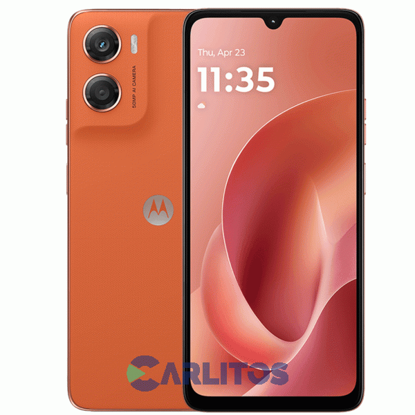 Celular Libre Motorola G06 - 64 Gb Xt2535-2 Naranja