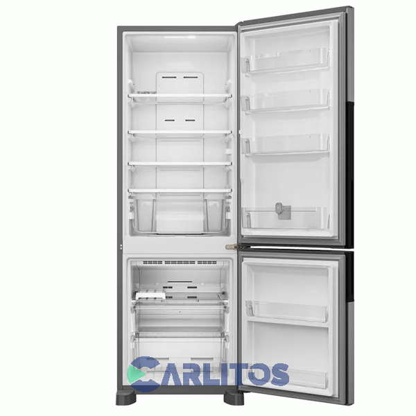 Heladera No Frost Whirpool Combi Inverter 397 Litros Acero Inoxidable Wre45mk