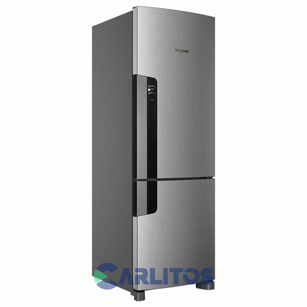 Heladera No Frost Whirpool Combi Inverter 397 Litros Acero Inoxidable Wre45mk
