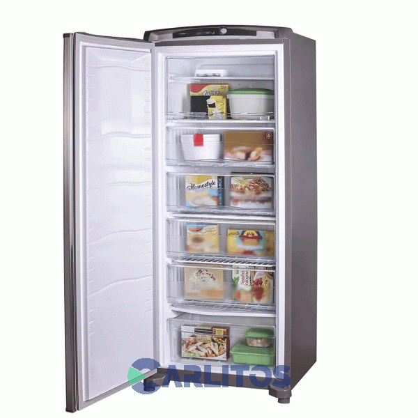 Frezeer Vertical Whirlpool Acero Inoxidable 231 Litros Wvu26mk