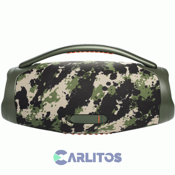 Parlante Port&aacute;til Jbl Con Bluetooth 80 Watts Rms Boombox 3 Camuflado