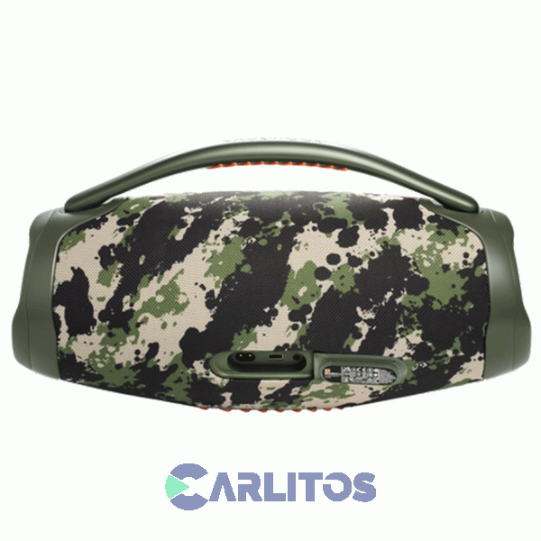 Parlante Port&aacute;til Jbl Con Bluetooth 80 Watts Rms Boombox 3 Camuflado