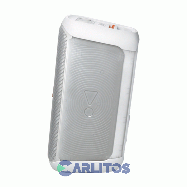 Parlante Torre Jbl Con Bluetooth Y Bateria 160 Watts Rms Partybox Club 120sw Blanco