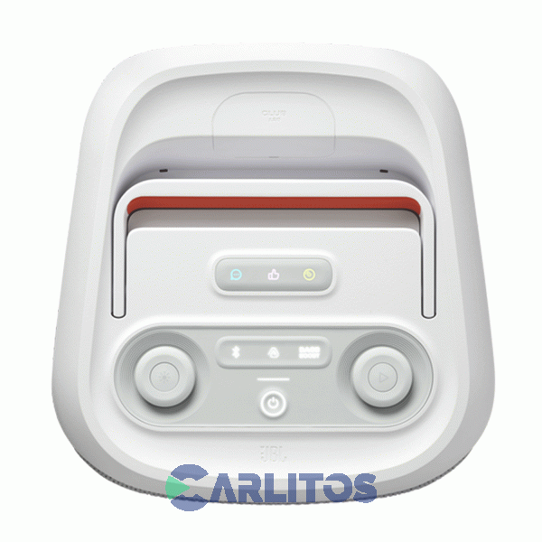 Parlante Torre Jbl Con Bluetooth Y Bateria 160 Watts Rms Partybox Club 120sw Blanco