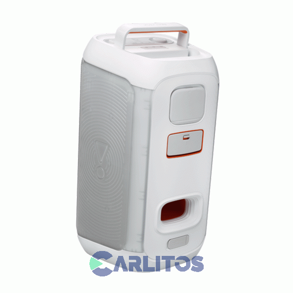 Parlante Torre Jbl Con Bluetooth Y Bateria 160 Watts Rms Partybox Club 120sw Blanco