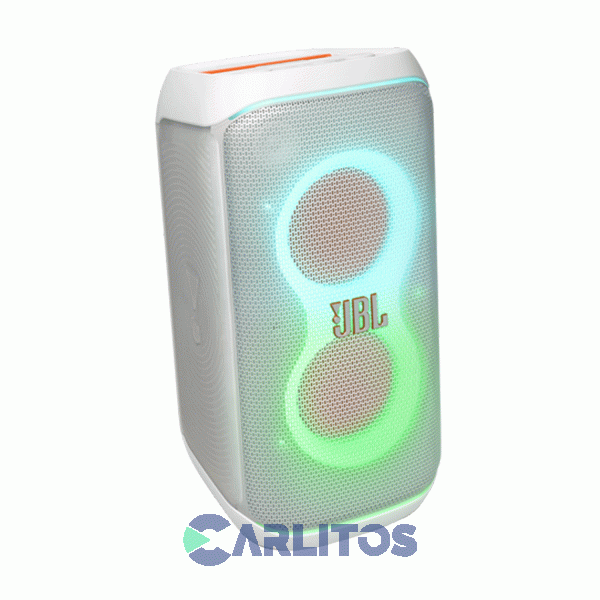Parlante Torre Jbl Con Bluetooth Y Bateria 160 Watts Rms Partybox Club 120sw Blanco