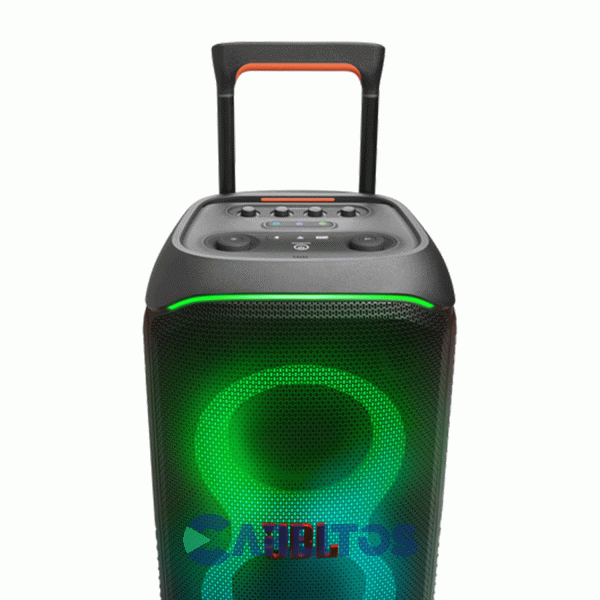 Parlante Torre Jbl Con Bluetooth Y Bateria 240 Watts Rms Partybox Stage 320 Negro
