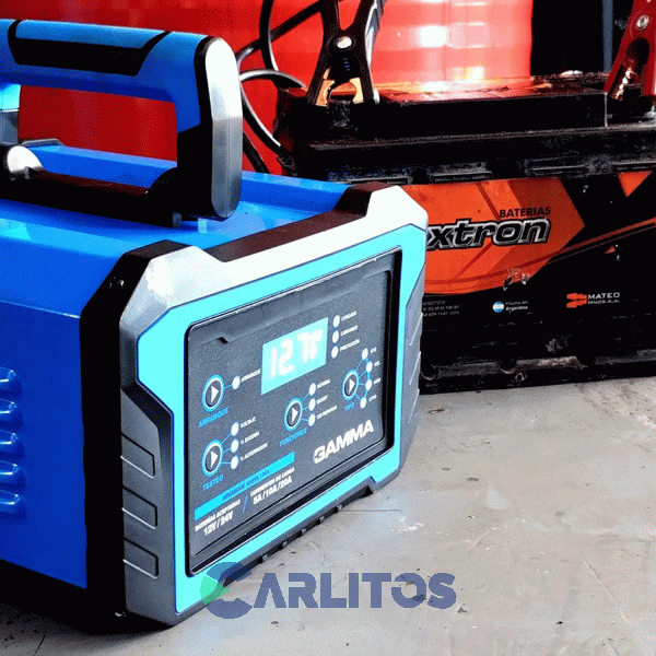 Cagador Y Arrancador  Automatico De Bateria Gamma 12v/24v G2711ar