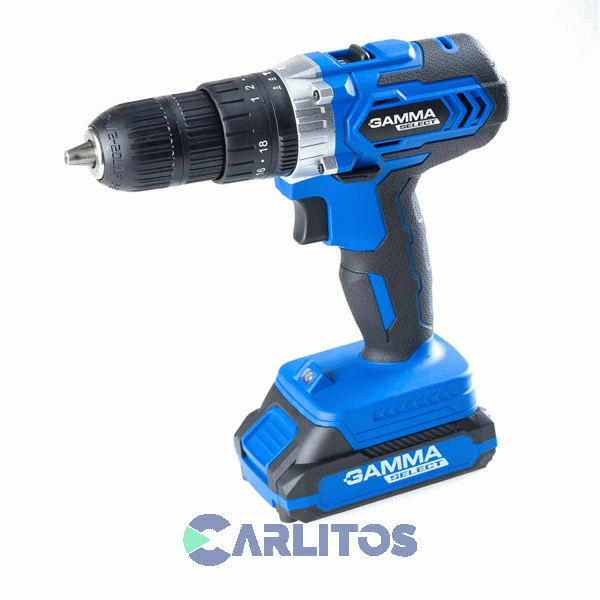 Taladro Atornillador Gamma 13 Mm Inalambrico 20 V G12600ar