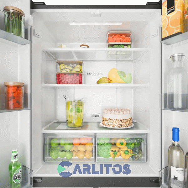 Heladera No Frost Multidoor Drean Inverter 520 Litros T-Door Dtp469lkrss0