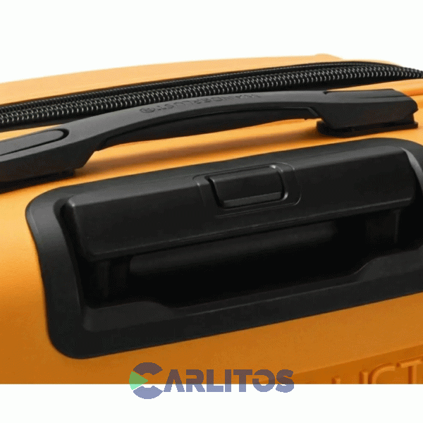 Valija 20" Rigida 4 Ruedas Giratorias Wander Lust 41555 Amarillo
