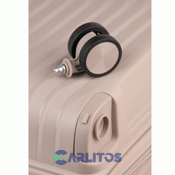 Valija 20" R&iacute;gida 4 Ruedas Giratorias Elf I9600/20b Marfil