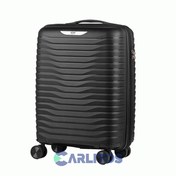 Valija 20" R&iacute;gida 4 Ruedas Giratorias Elf I9600/20n Negro