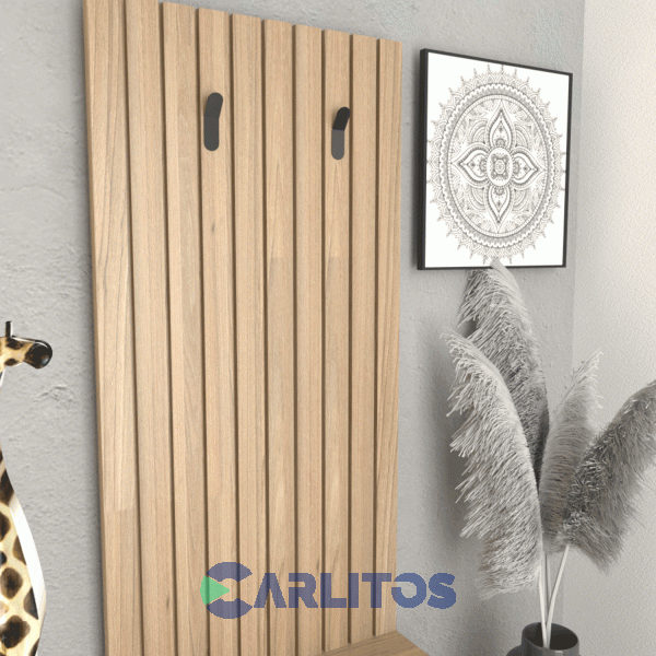 Botinero Recibidor 0.64 Mts Tables Cod: 4018-Con Olmo Finlandes-Negro