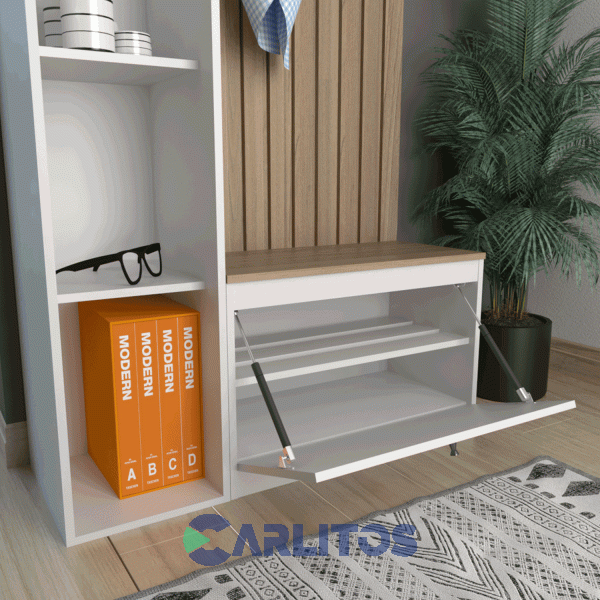 Botinero Recibidor 0.95 Mts Tables Cod: 4019-Ceo Olmo Finlandes-Everest