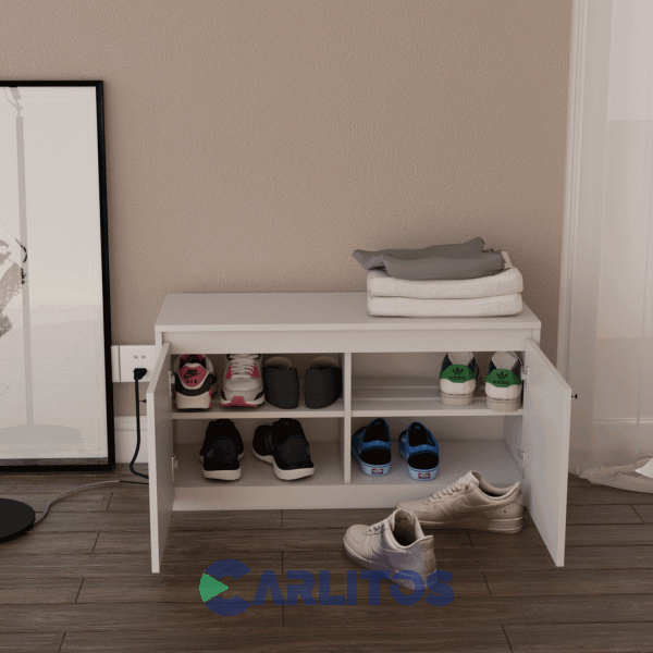 Zapatero 0.90 Mts 2 Puertas Linea Home Tables Cod: 6463 Ev Everest