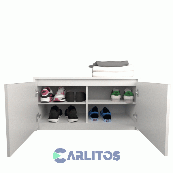 Zapatero 0.90 Mts 2 Puertas Linea Home Tables Cod: 6463 Ev Everest