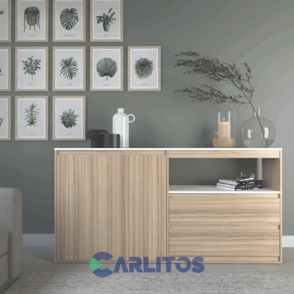Bahiut Tables 1.75 Mts Linea Terrae Cod: 4026-Ccb-Cocobolo-Blanco