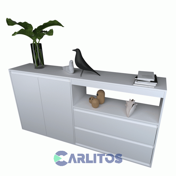Bahiut Tables 1.75 Mts Linea Terrae  Cod: 4026-Bm-Blanco