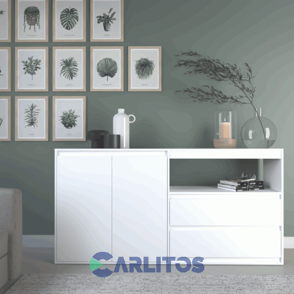 Bahiut Tables 1.75 Mts Linea Terrae  Cod: 4026-Bm-Blanco