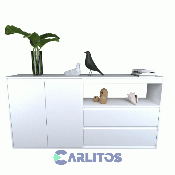 Bahiut Tables 1.75 Mts Linea Terrae  Cod: 4026-Bm-Blanco